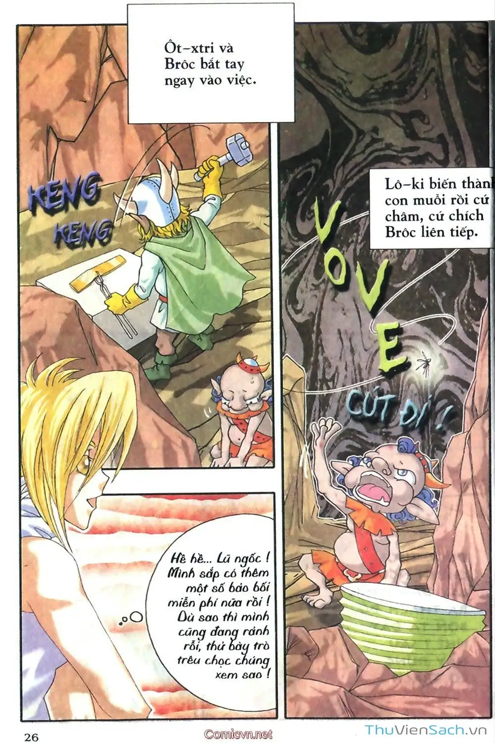 Truyện Tranh Thần Thoại Bắc Âu - Thế Giới Các Vị Thần trang 2