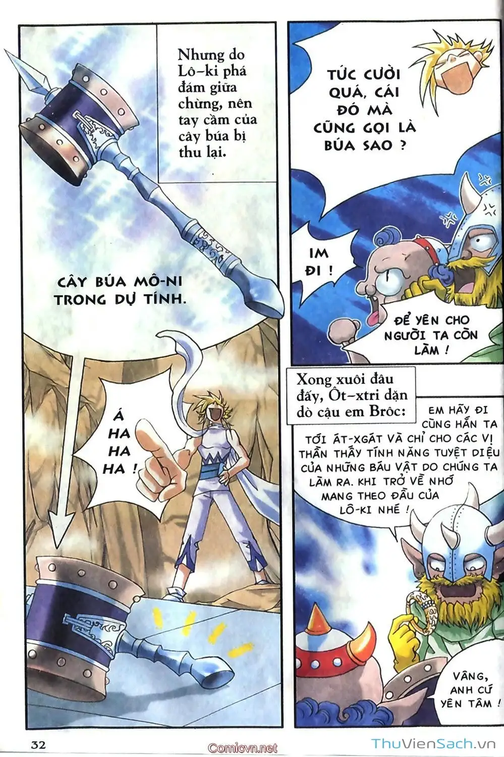 Truyện Tranh Thần Thoại Bắc Âu - Thế Giới Các Vị Thần trang 2