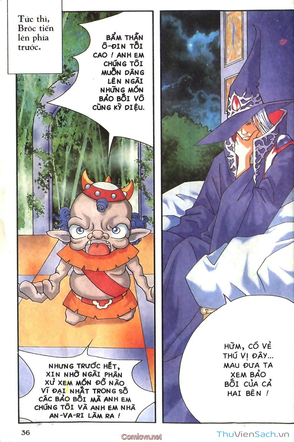 Truyện Tranh Thần Thoại Bắc Âu - Thế Giới Các Vị Thần trang 2