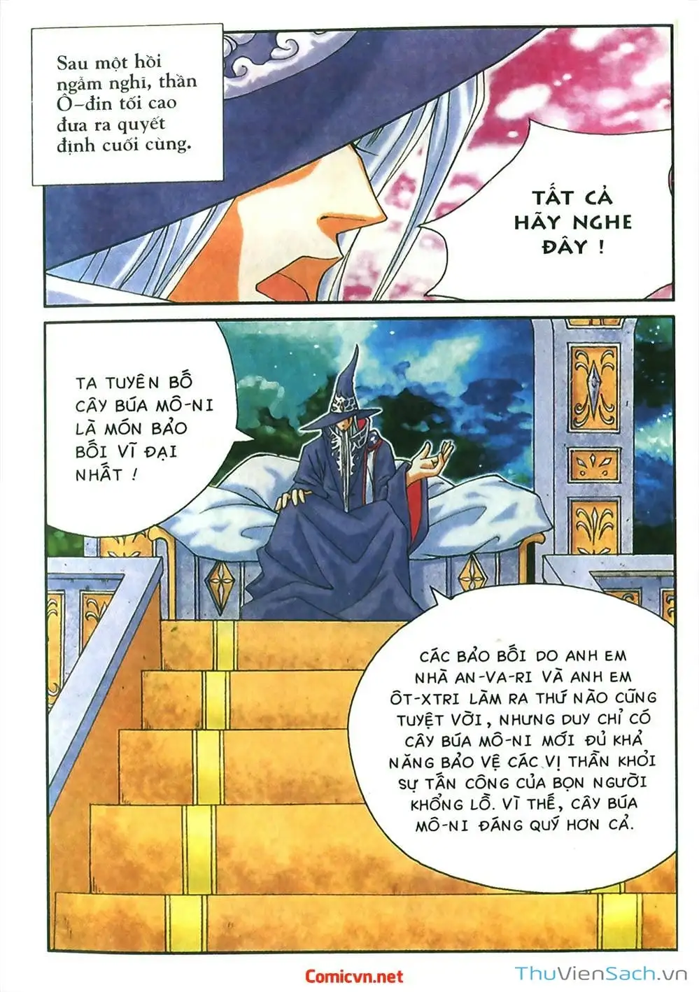 Truyện Tranh Thần Thoại Bắc Âu - Thế Giới Các Vị Thần trang 2