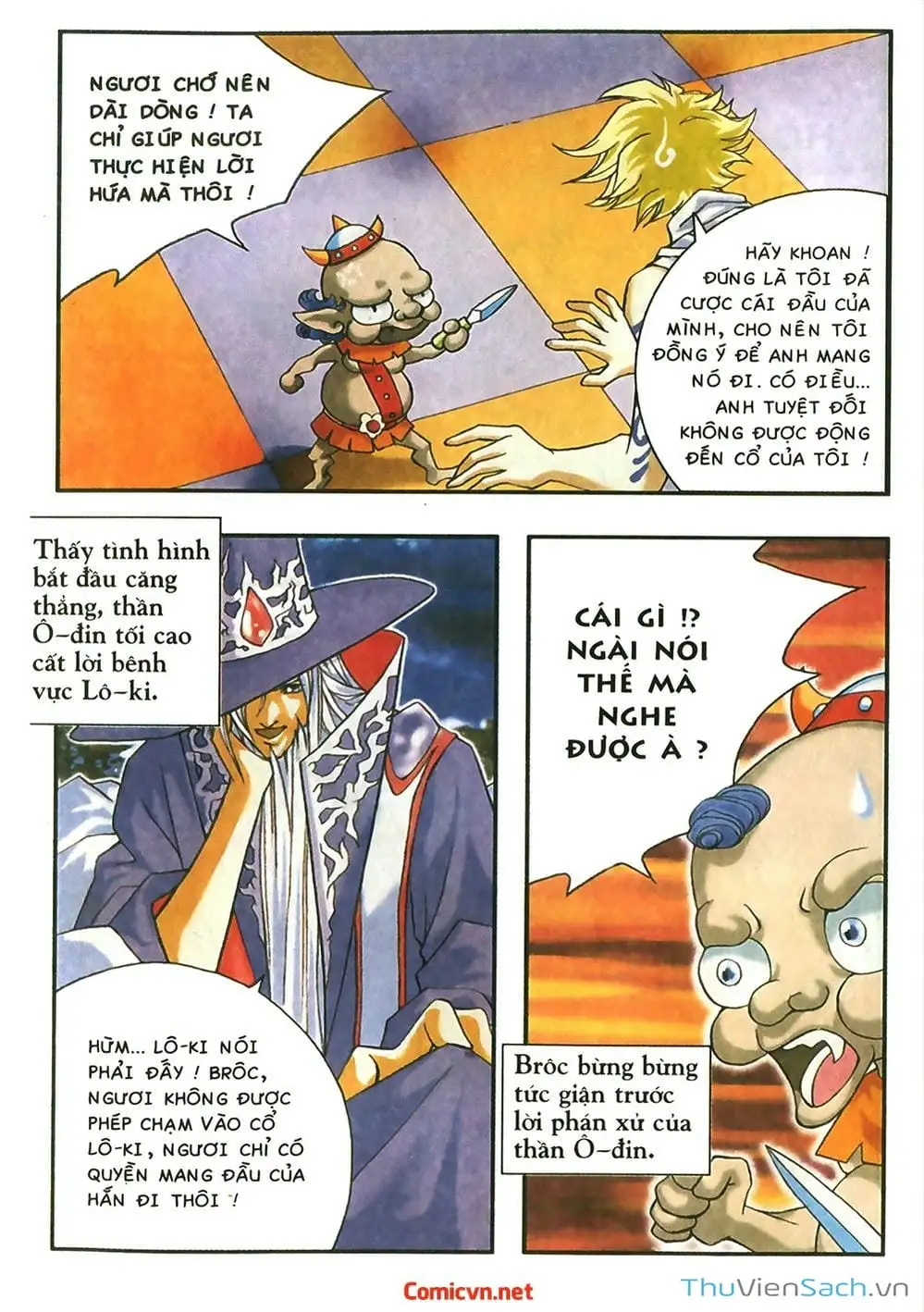 Truyện Tranh Thần Thoại Bắc Âu - Thế Giới Các Vị Thần trang 2