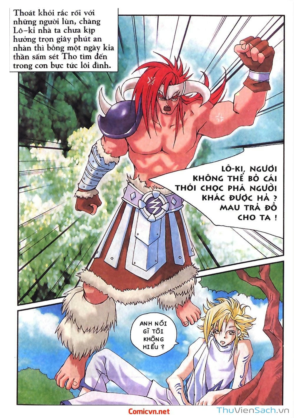 Truyện Tranh Thần Thoại Bắc Âu - Thế Giới Các Vị Thần trang 2