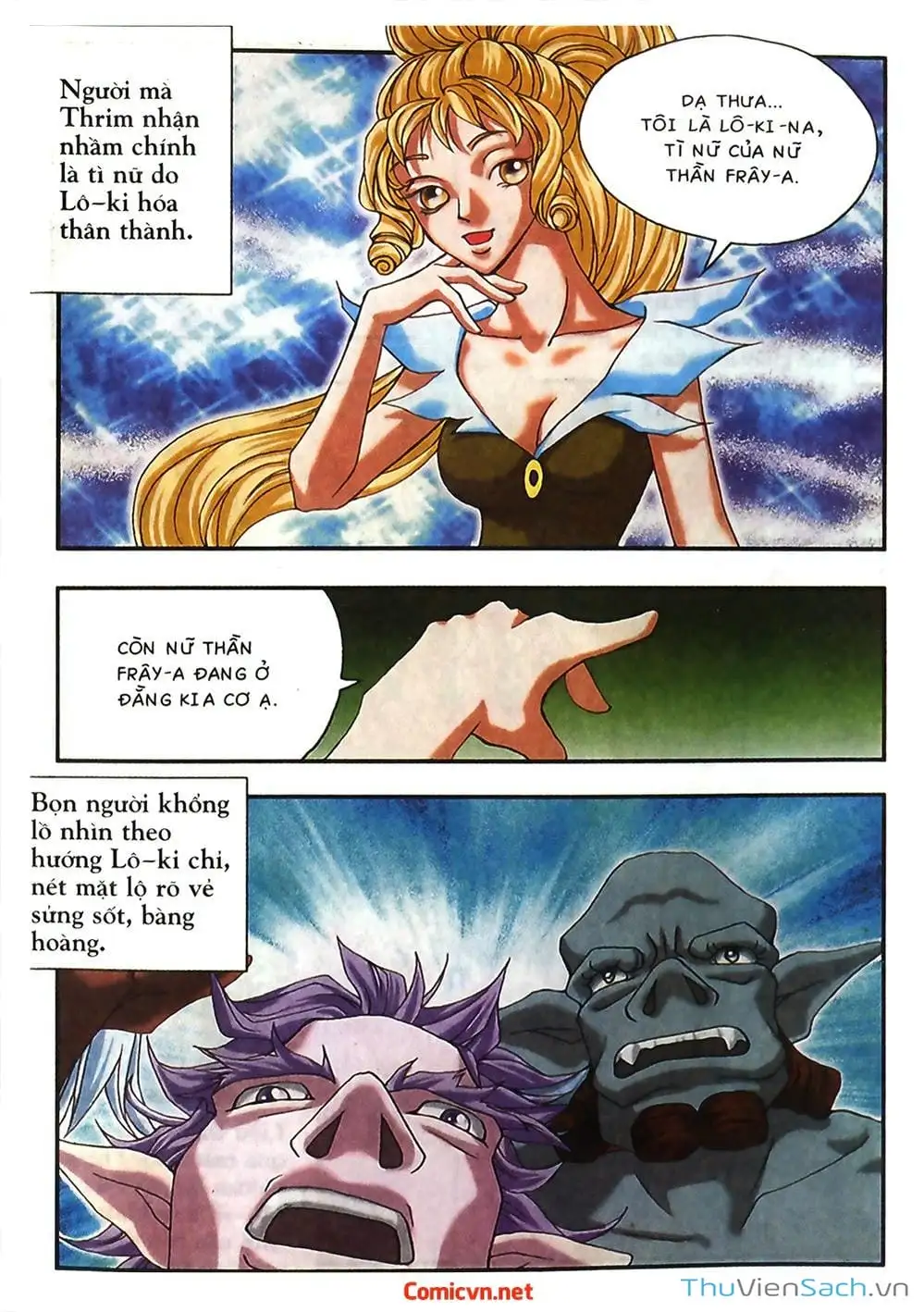 Truyện Tranh Thần Thoại Bắc Âu - Thế Giới Các Vị Thần trang 2