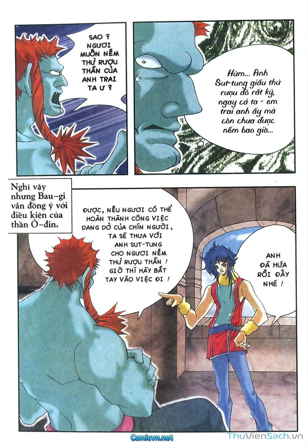 Truyện Tranh Thần Thoại Bắc Âu - Thế Giới Các Vị Thần trang 2