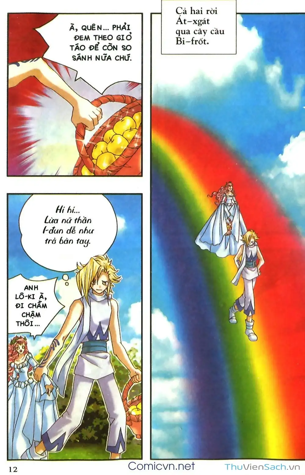 Truyện Tranh Thần Thoại Bắc Âu - Thế Giới Các Vị Thần trang 2