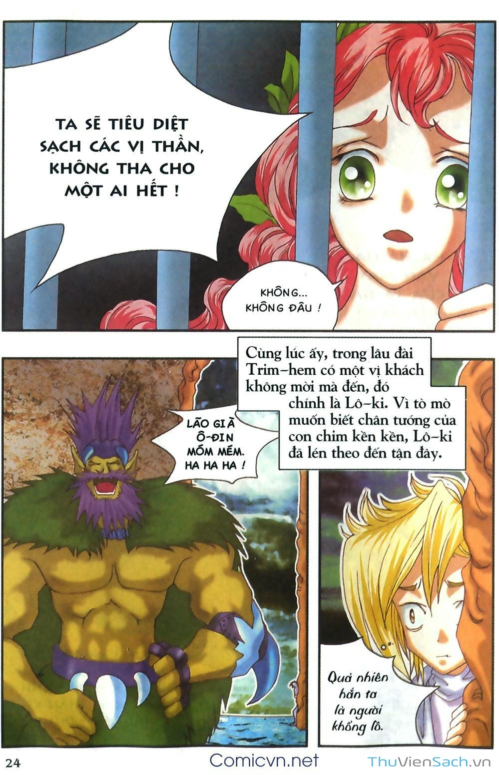 Truyện Tranh Thần Thoại Bắc Âu - Thế Giới Các Vị Thần trang 2