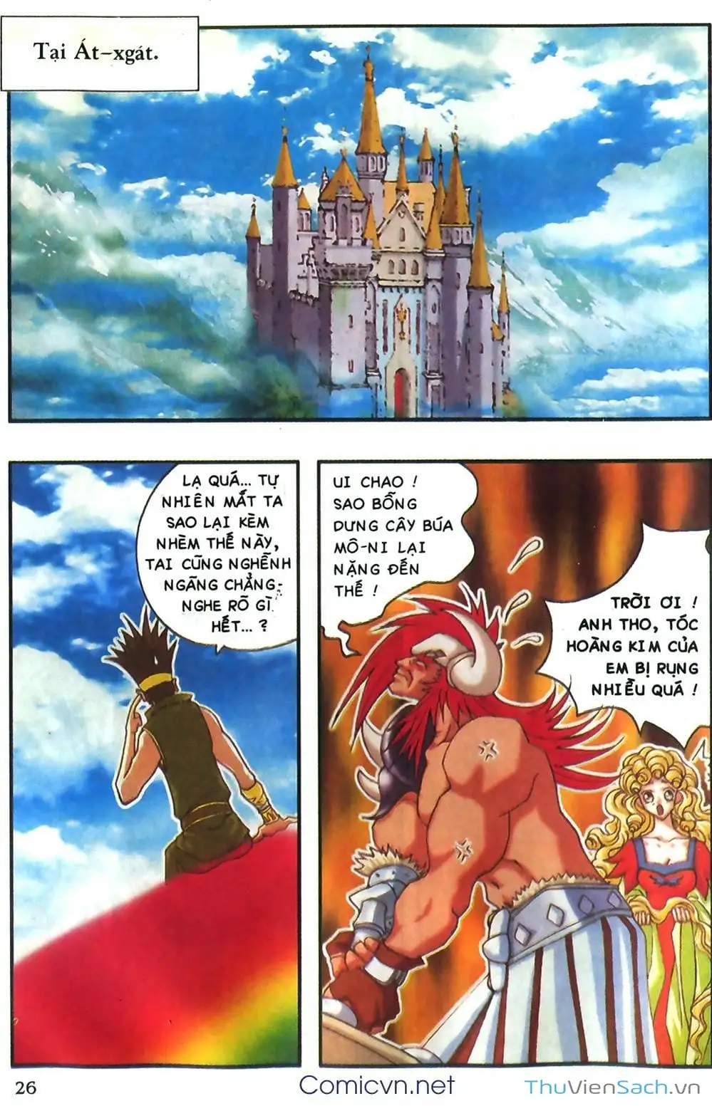 Truyện Tranh Thần Thoại Bắc Âu - Thế Giới Các Vị Thần trang 2