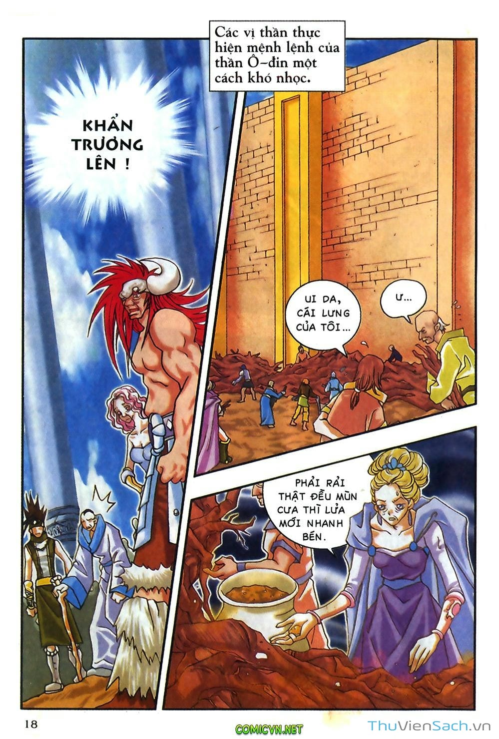 Truyện Tranh Thần Thoại Bắc Âu - Thế Giới Các Vị Thần trang 2