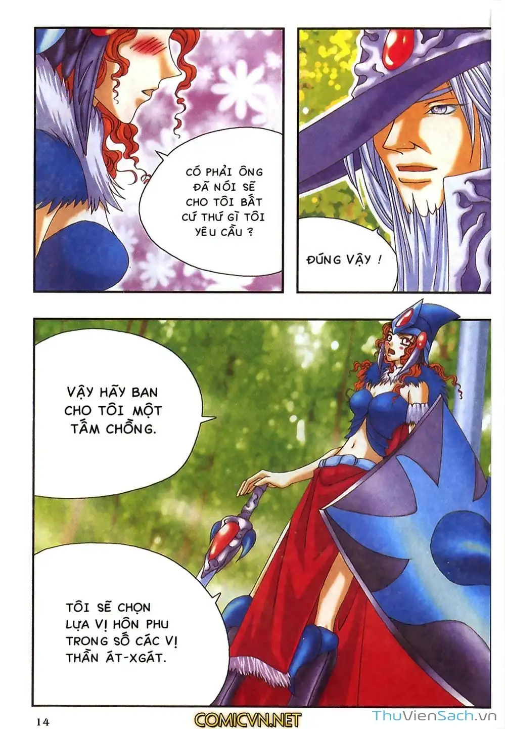 Truyện Tranh Thần Thoại Bắc Âu - Thế Giới Các Vị Thần trang 2