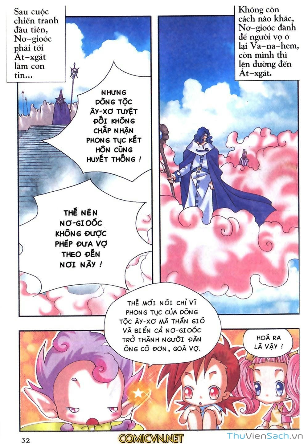 Truyện Tranh Thần Thoại Bắc Âu - Thế Giới Các Vị Thần trang 2