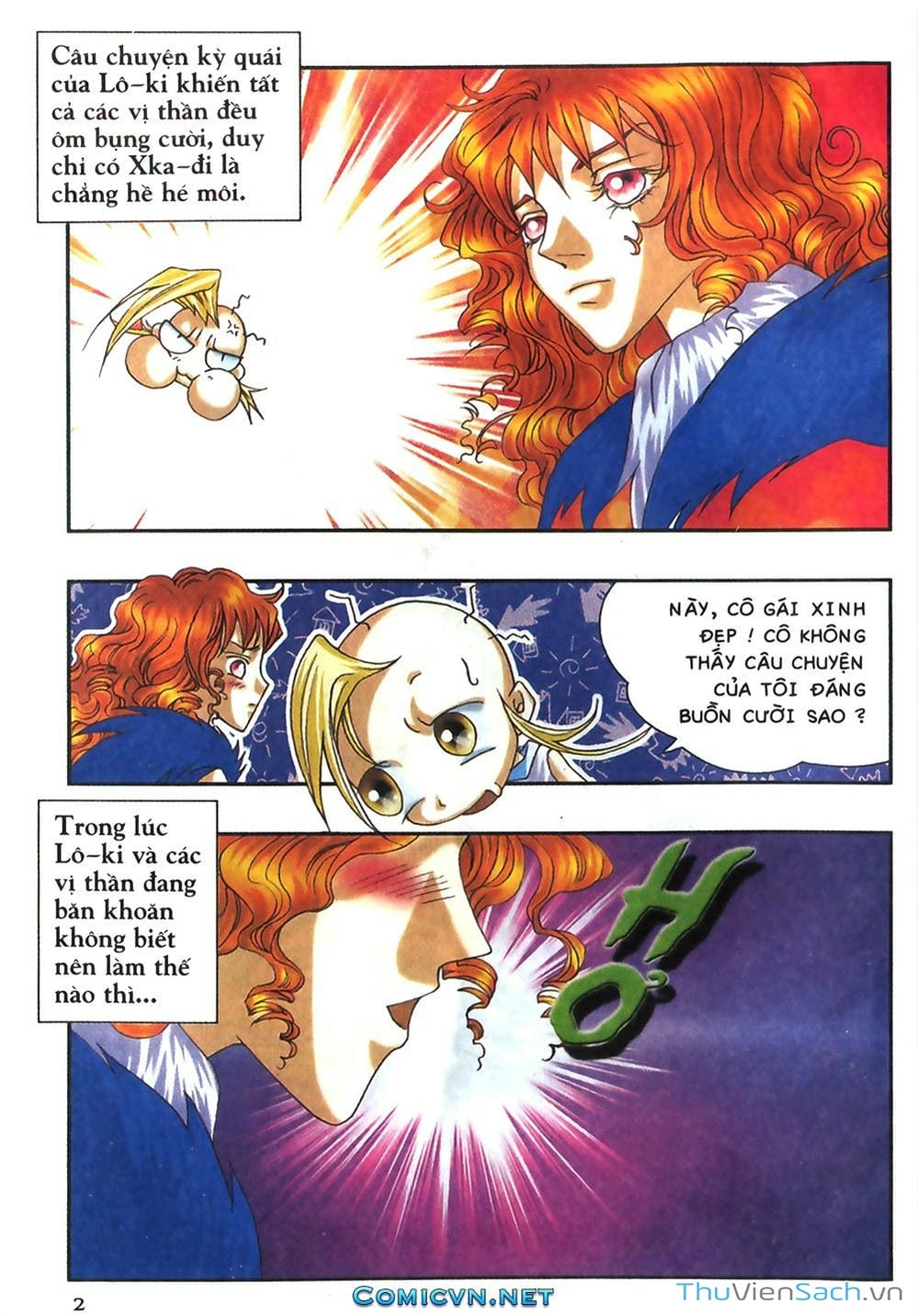 Truyện Tranh Thần Thoại Bắc Âu - Thế Giới Các Vị Thần trang 2