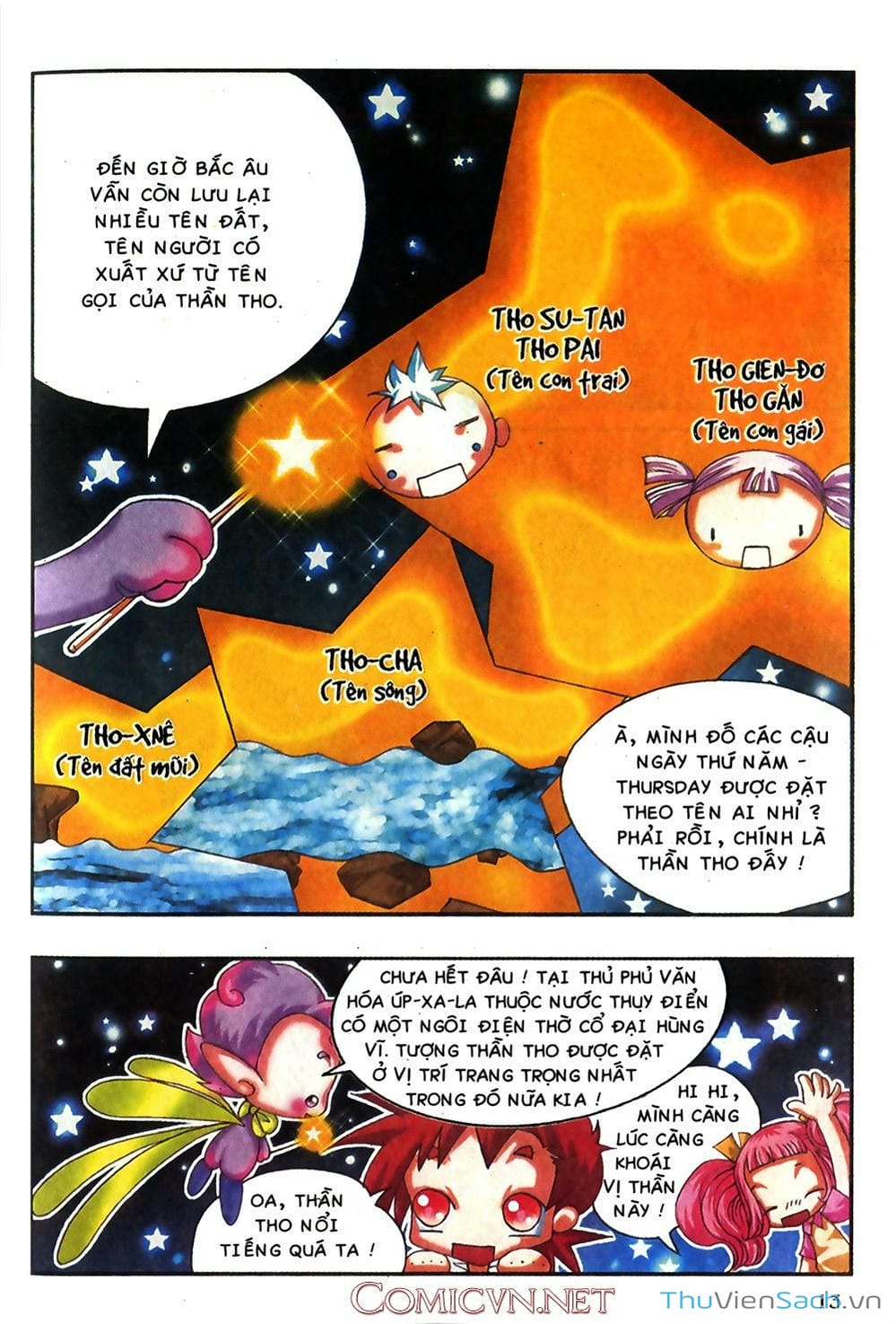 Truyện Tranh Thần Thoại Bắc Âu - Thế Giới Các Vị Thần trang 2