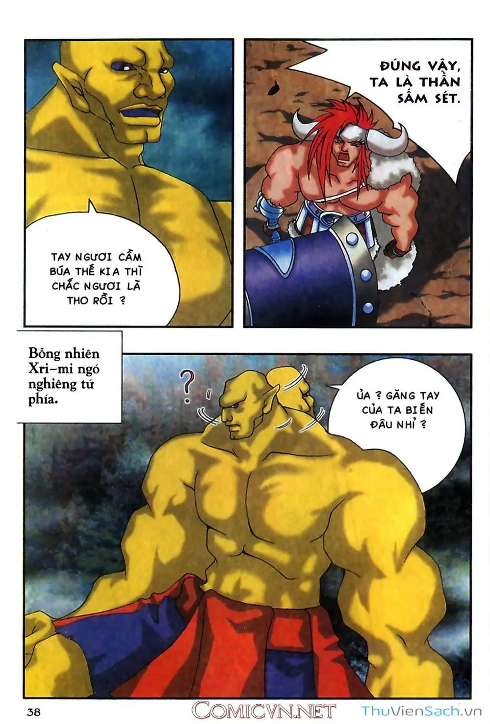 Truyện Tranh Thần Thoại Bắc Âu - Thế Giới Các Vị Thần trang 2