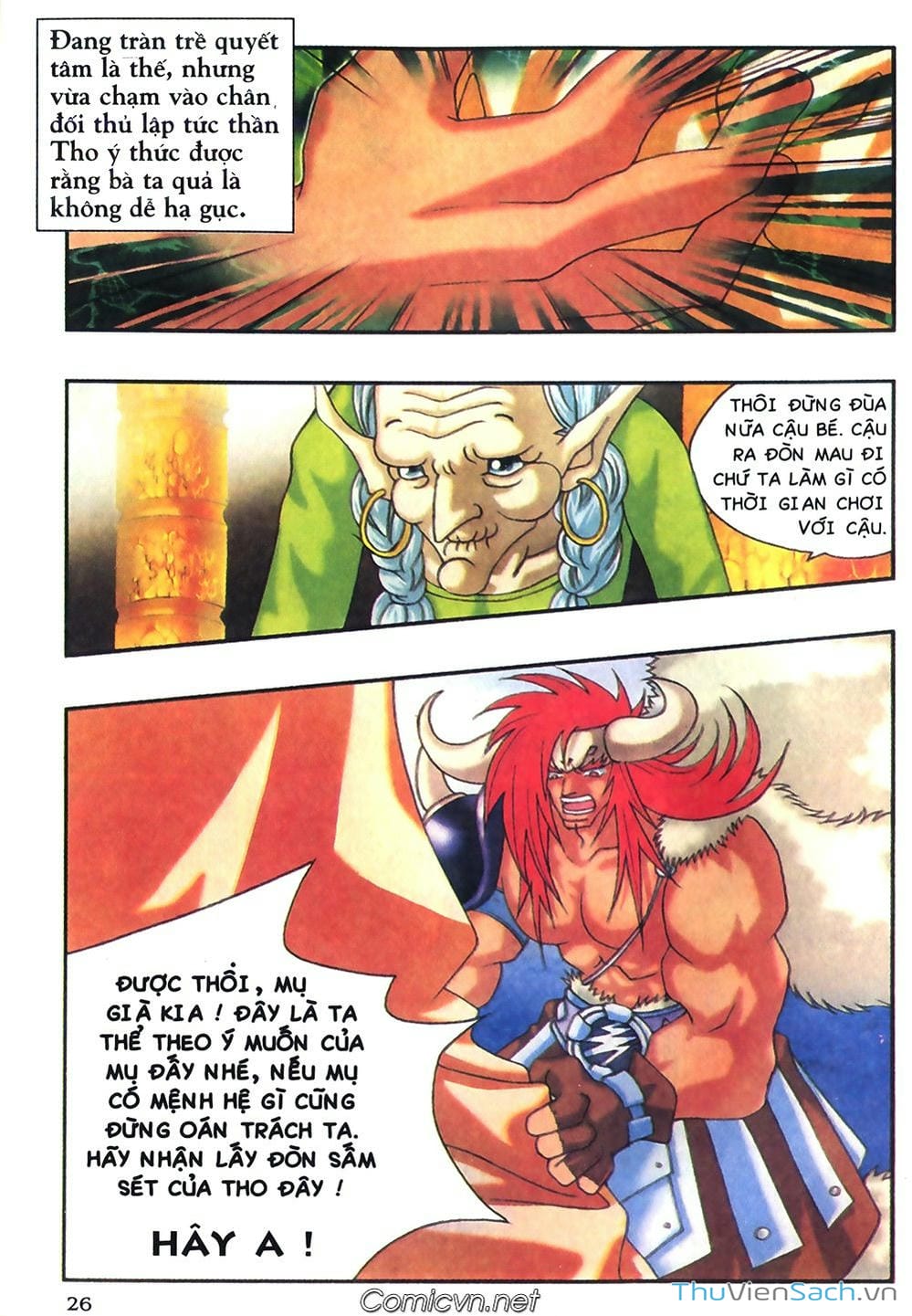 Truyện Tranh Thần Thoại Bắc Âu - Thế Giới Các Vị Thần trang 2