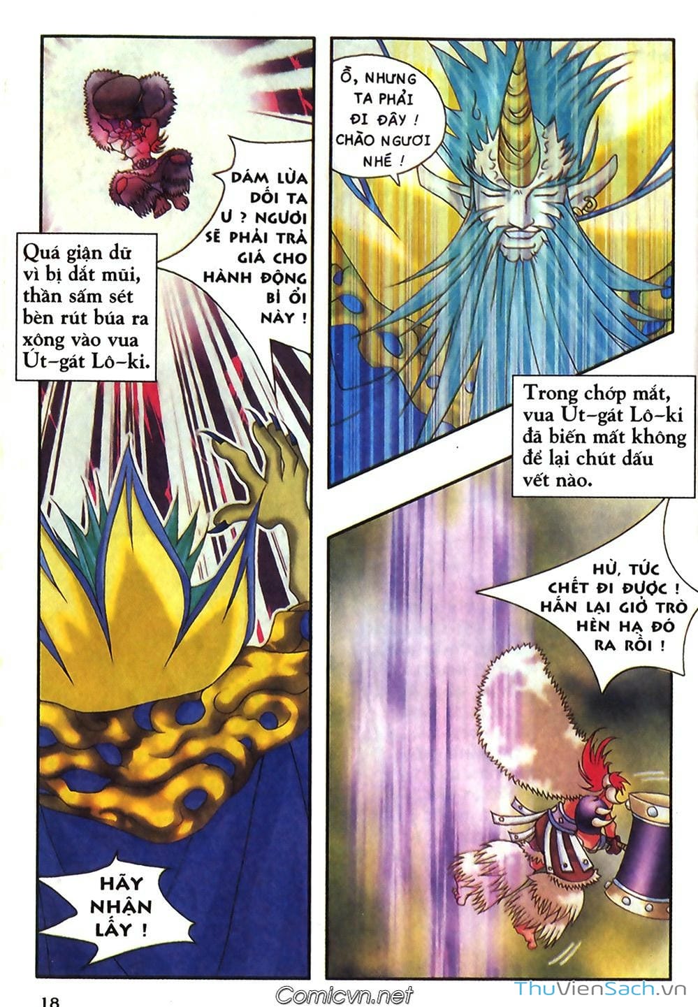 Truyện Tranh Thần Thoại Bắc Âu - Thế Giới Các Vị Thần trang 2