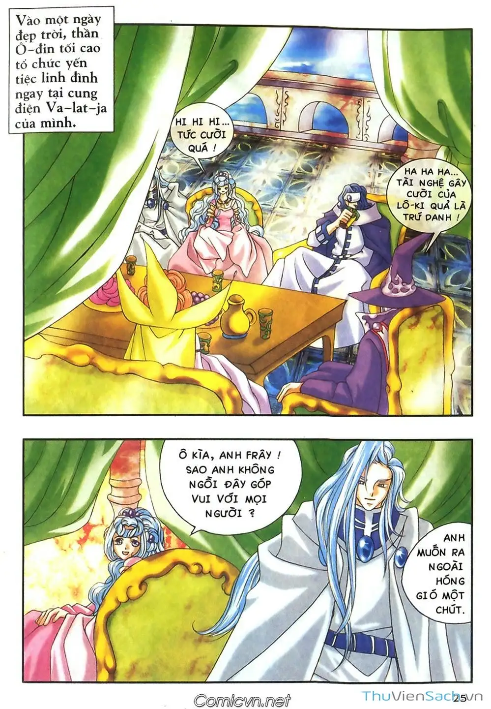 Truyện Tranh Thần Thoại Bắc Âu - Thế Giới Các Vị Thần trang 2