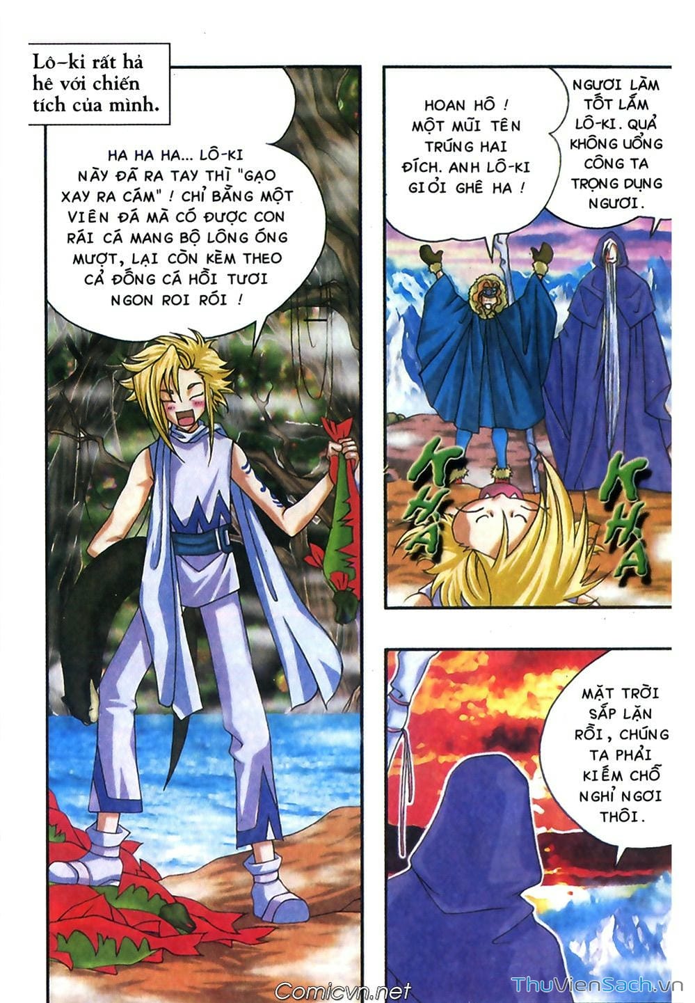 Truyện Tranh Thần Thoại Bắc Âu - Thế Giới Các Vị Thần trang 2