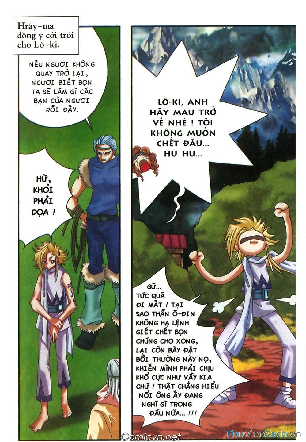 Truyện Tranh Thần Thoại Bắc Âu - Thế Giới Các Vị Thần trang 2