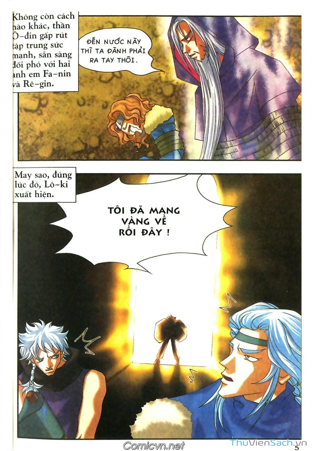 Truyện Tranh Thần Thoại Bắc Âu - Thế Giới Các Vị Thần trang 2