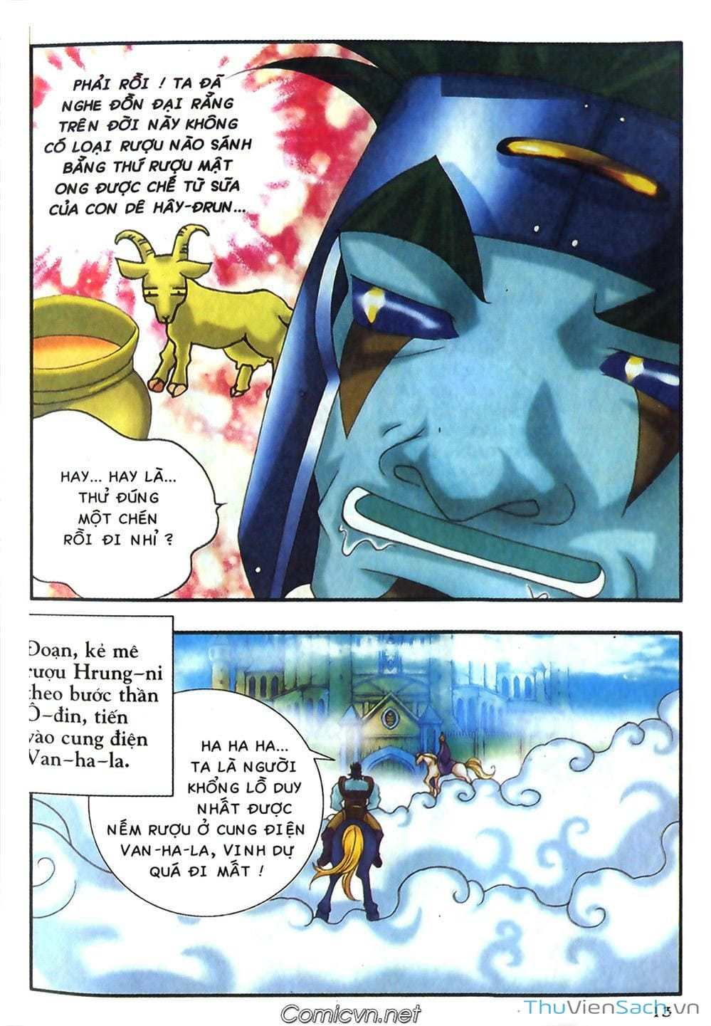 Truyện Tranh Thần Thoại Bắc Âu - Thế Giới Các Vị Thần trang 2