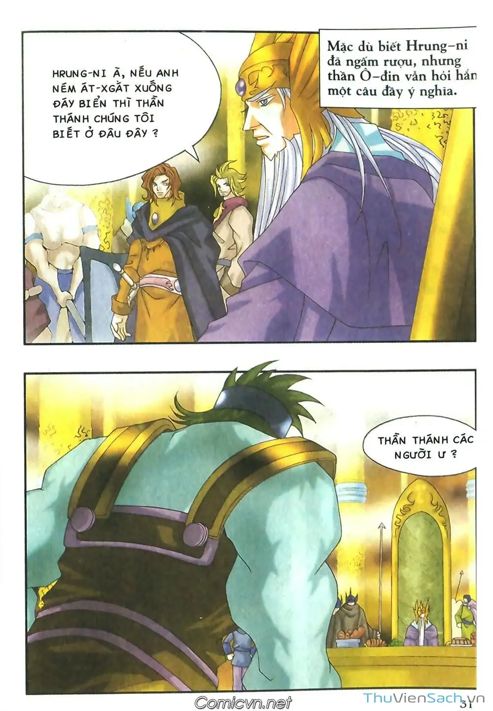 Truyện Tranh Thần Thoại Bắc Âu - Thế Giới Các Vị Thần trang 2