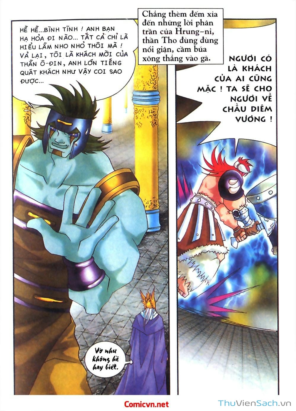 Truyện Tranh Thần Thoại Bắc Âu - Thế Giới Các Vị Thần trang 2