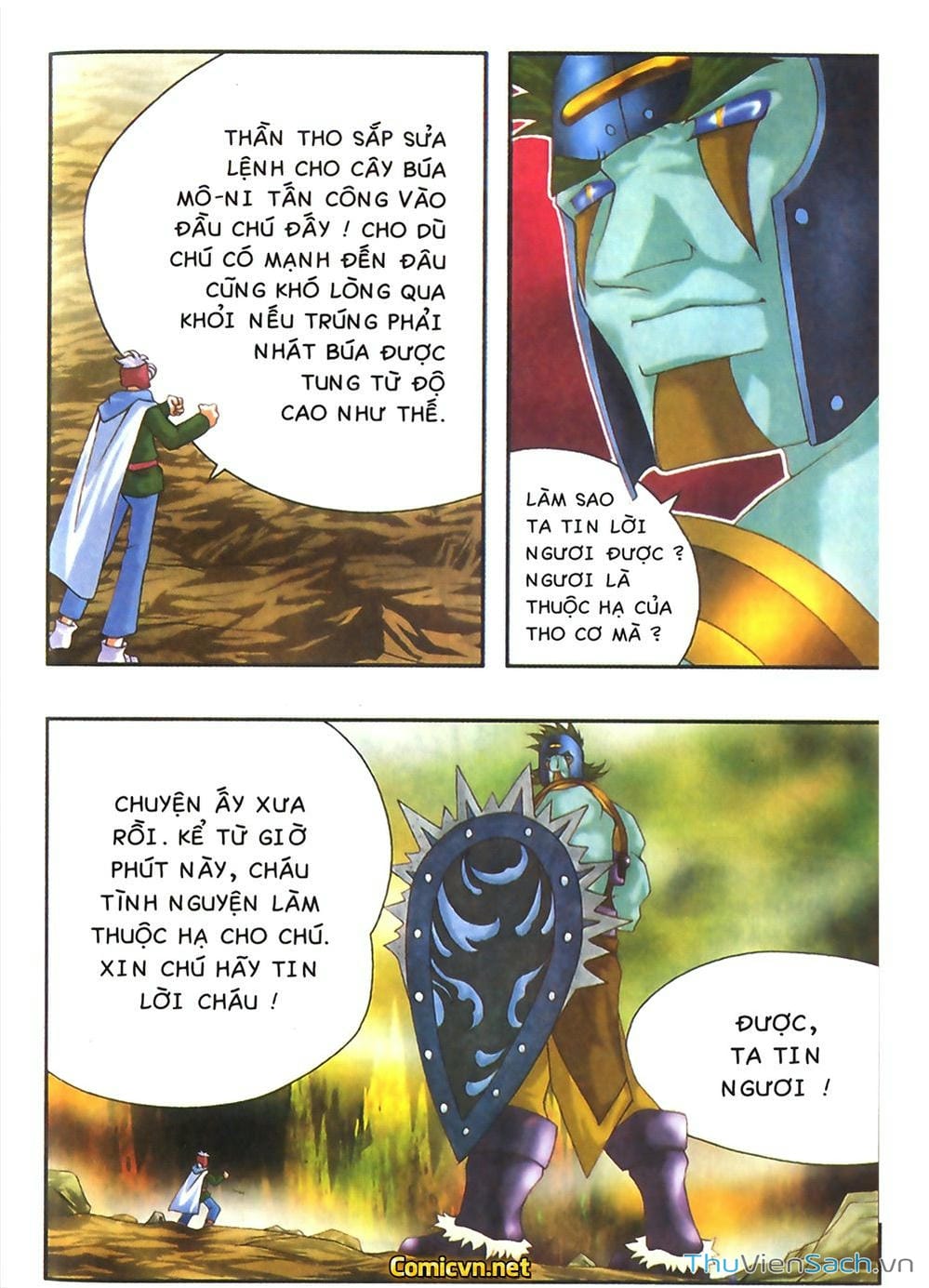 Truyện Tranh Thần Thoại Bắc Âu - Thế Giới Các Vị Thần trang 2