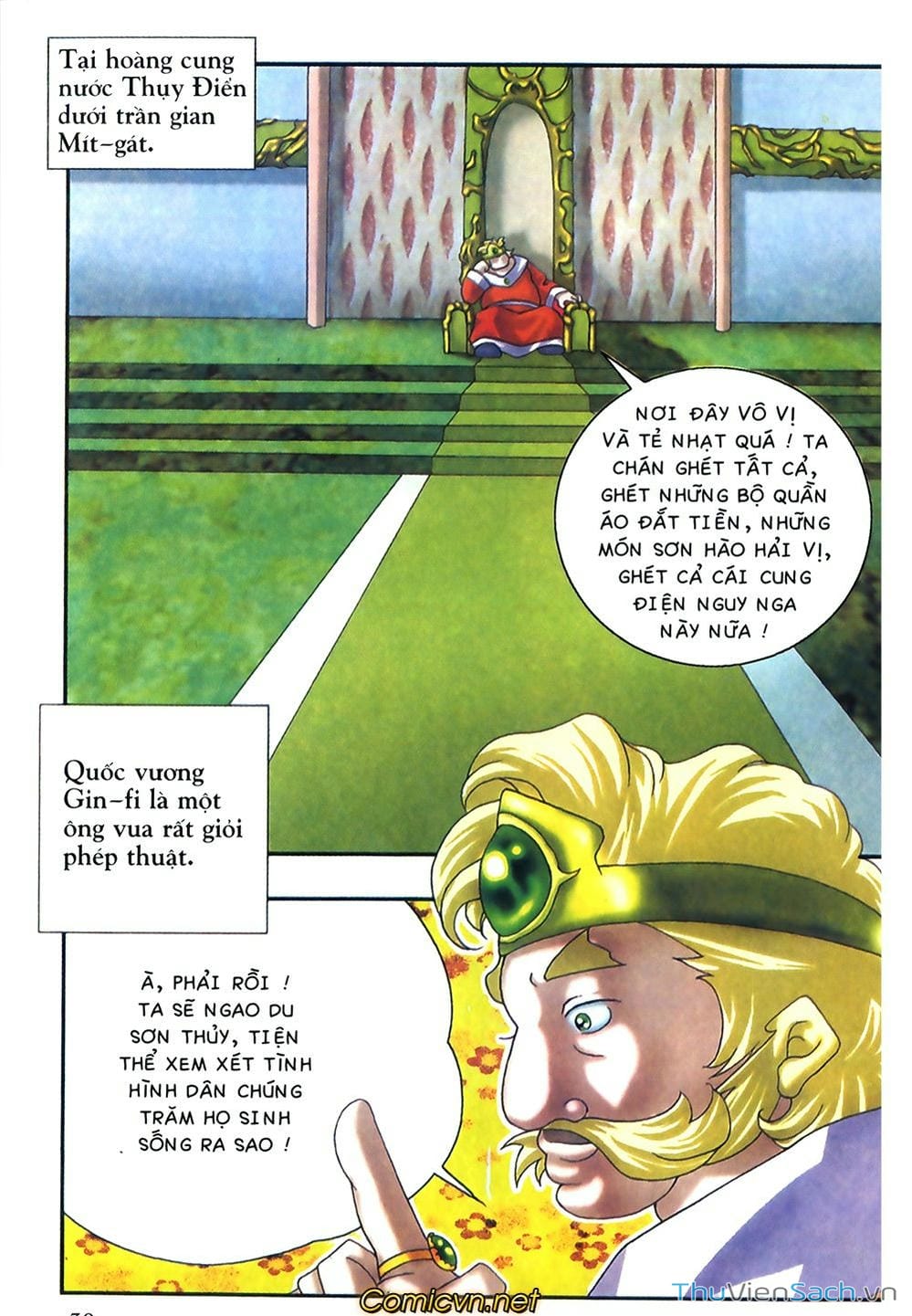 Truyện Tranh Thần Thoại Bắc Âu - Thế Giới Các Vị Thần trang 2