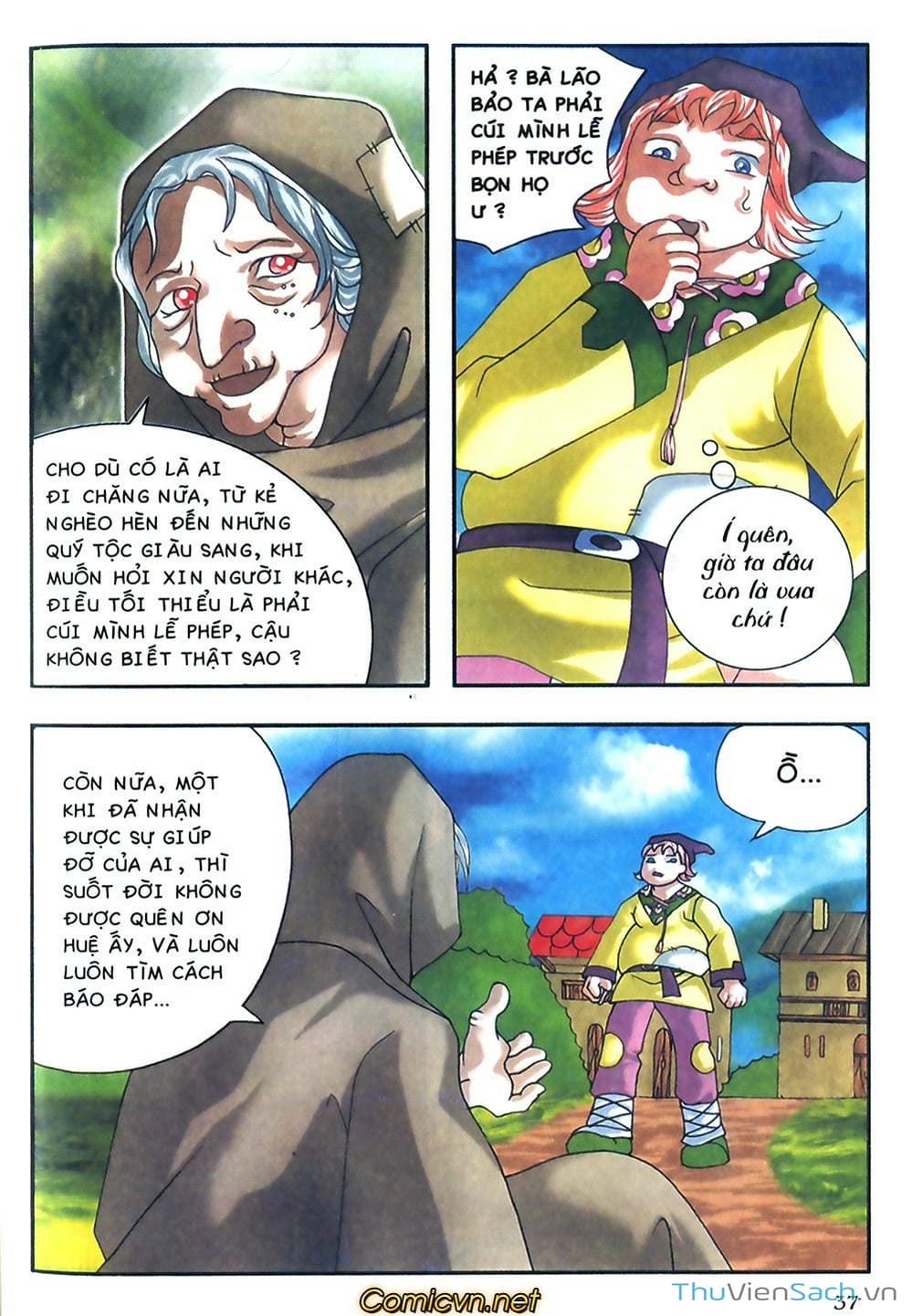 Truyện Tranh Thần Thoại Bắc Âu - Thế Giới Các Vị Thần trang 2