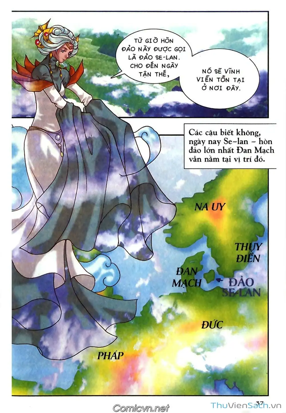 Truyện Tranh Thần Thoại Bắc Âu - Thế Giới Các Vị Thần trang 2