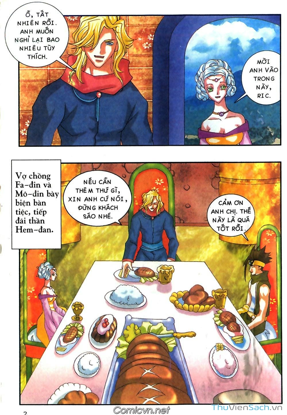 Truyện Tranh Thần Thoại Bắc Âu - Thế Giới Các Vị Thần trang 2