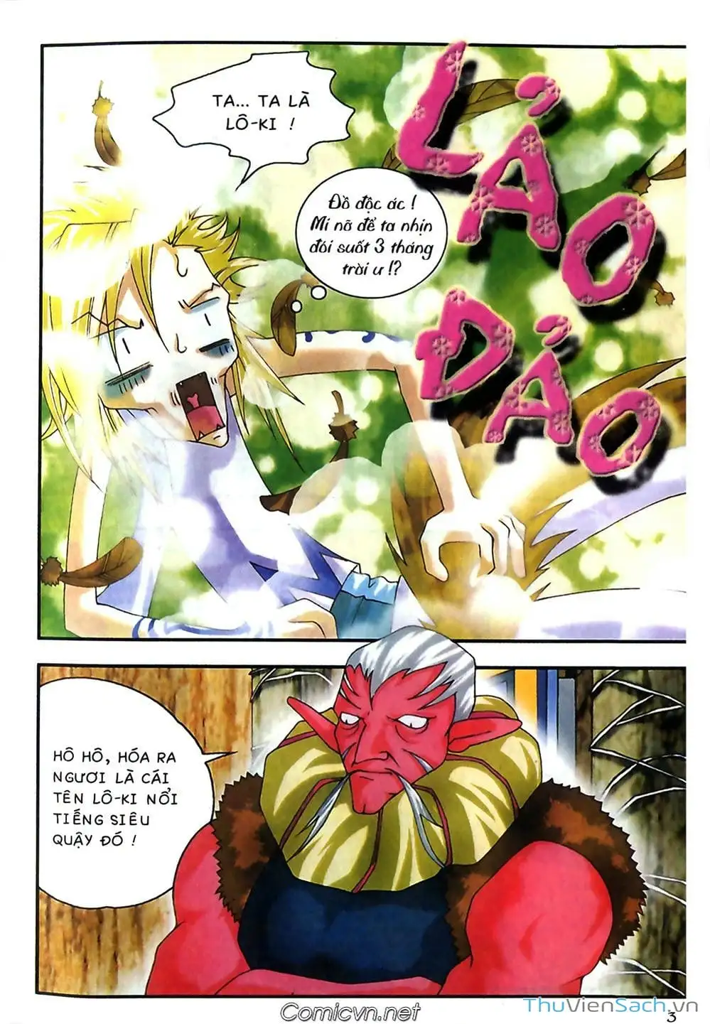 Truyện Tranh Thần Thoại Bắc Âu - Thế Giới Các Vị Thần trang 2