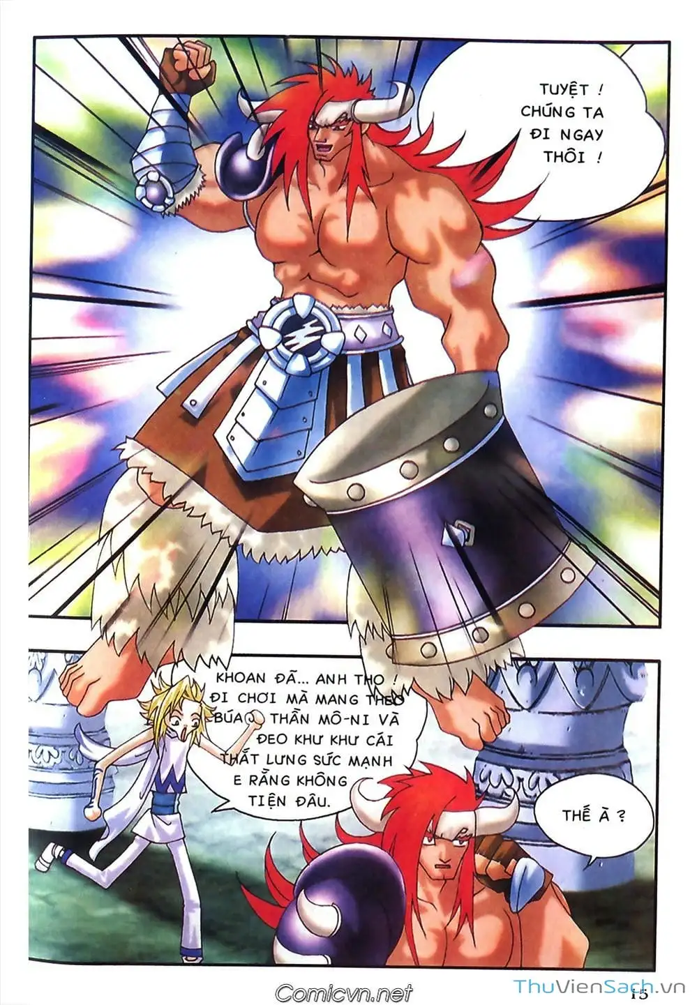 Truyện Tranh Thần Thoại Bắc Âu - Thế Giới Các Vị Thần trang 2