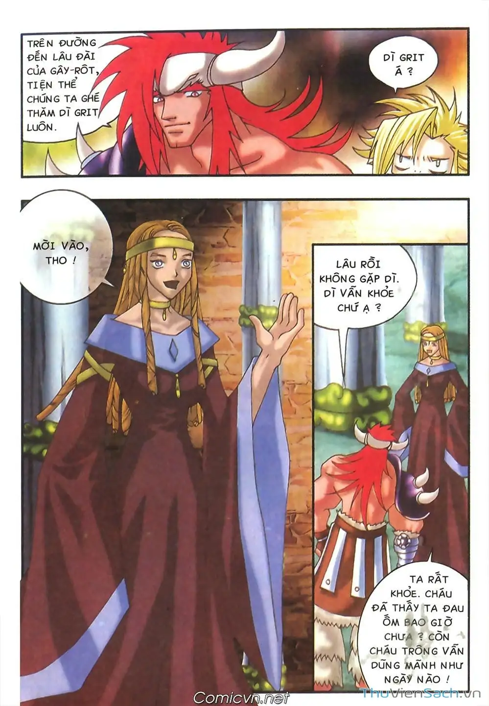 Truyện Tranh Thần Thoại Bắc Âu - Thế Giới Các Vị Thần trang 2