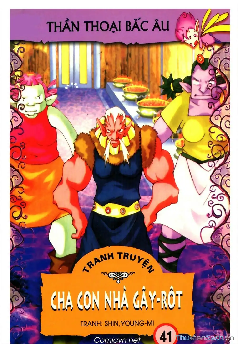 Truyện Tranh Thần Thoại Bắc Âu - Thế Giới Các Vị Thần trang 2