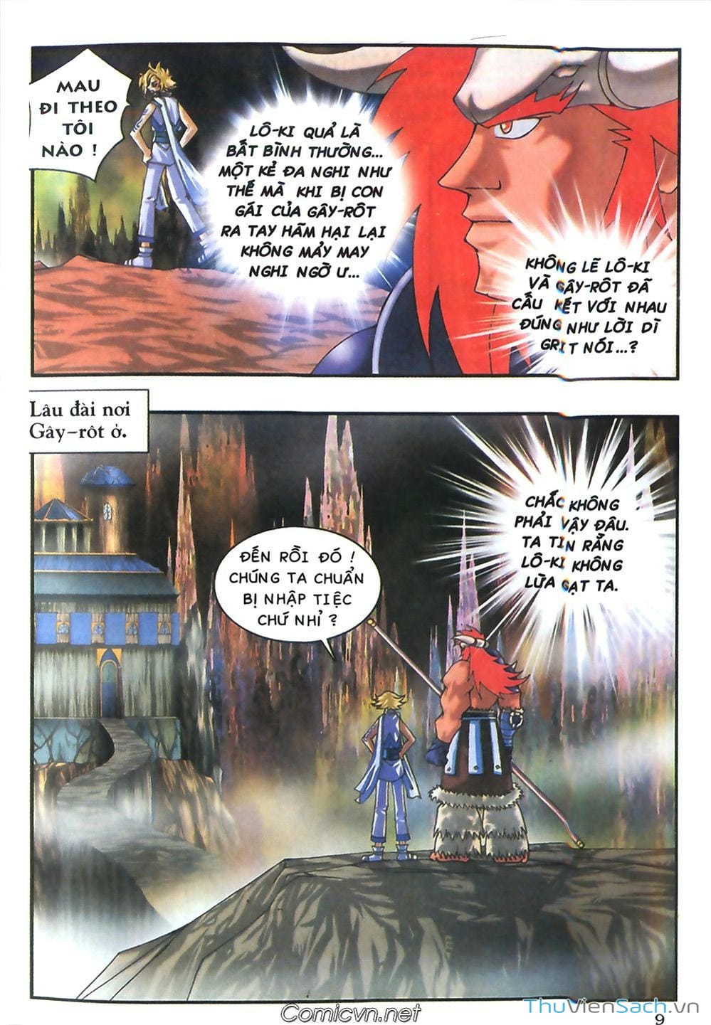 Truyện Tranh Thần Thoại Bắc Âu - Thế Giới Các Vị Thần trang 2