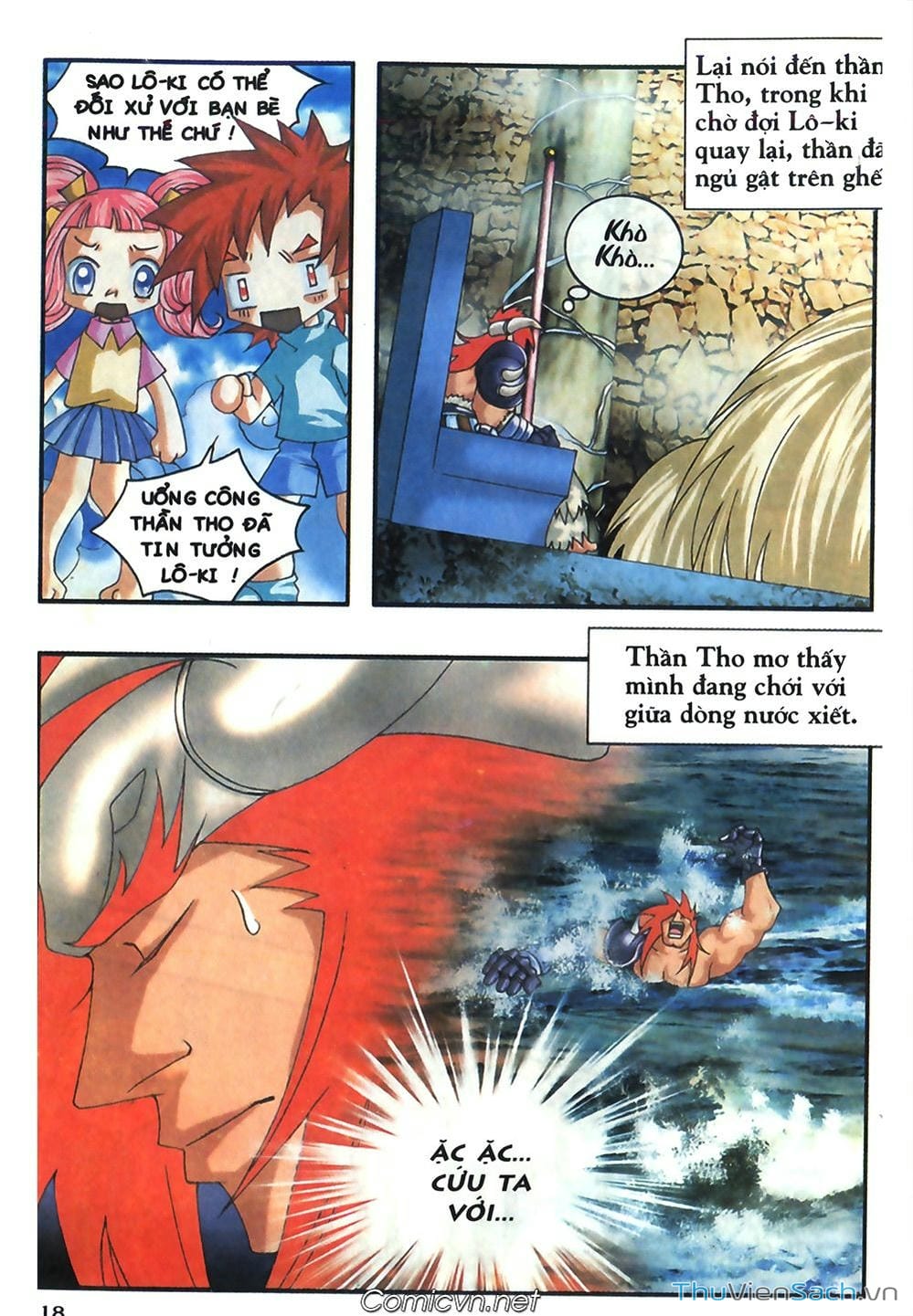 Truyện Tranh Thần Thoại Bắc Âu - Thế Giới Các Vị Thần trang 2