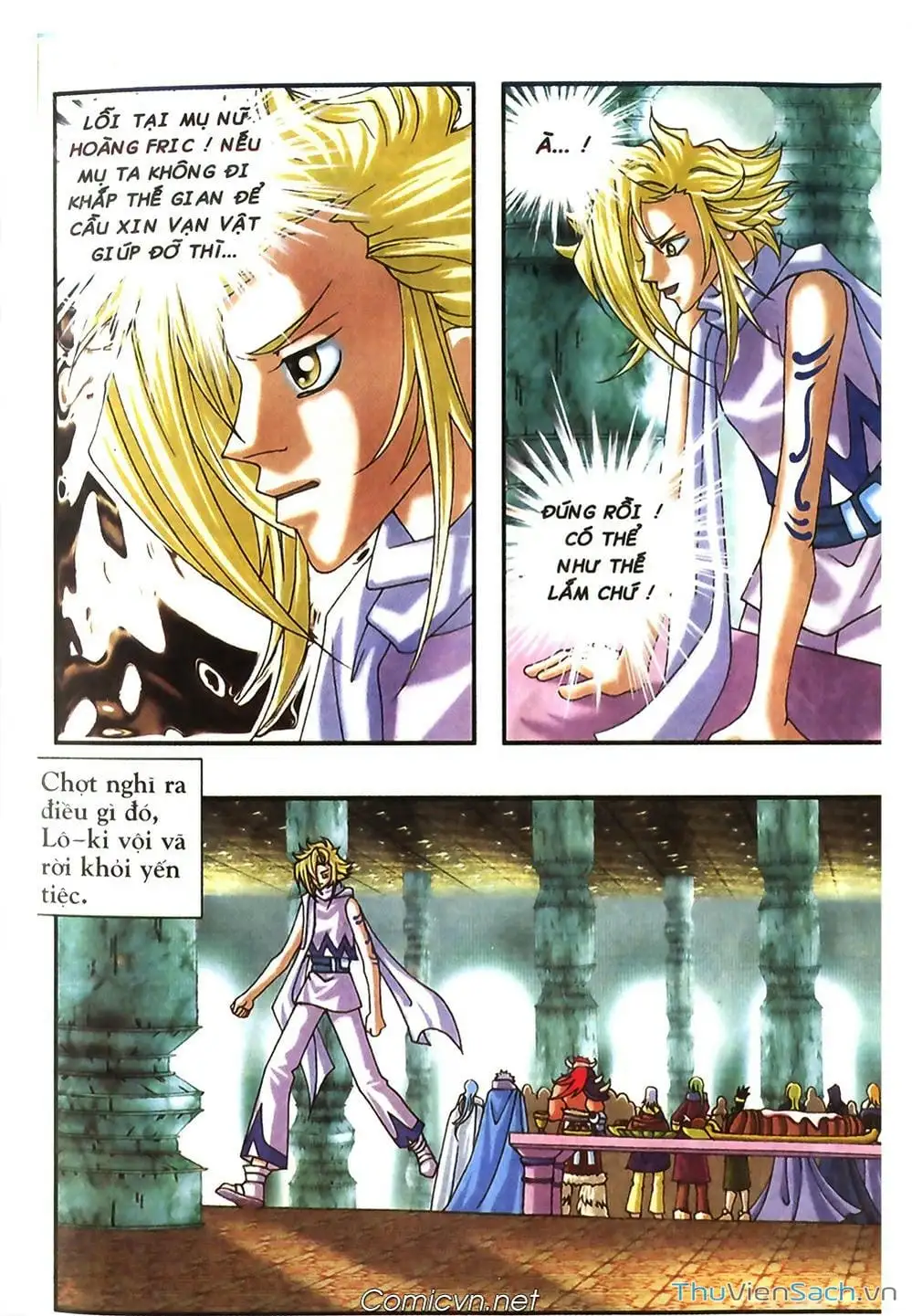 Truyện Tranh Thần Thoại Bắc Âu - Thế Giới Các Vị Thần trang 2