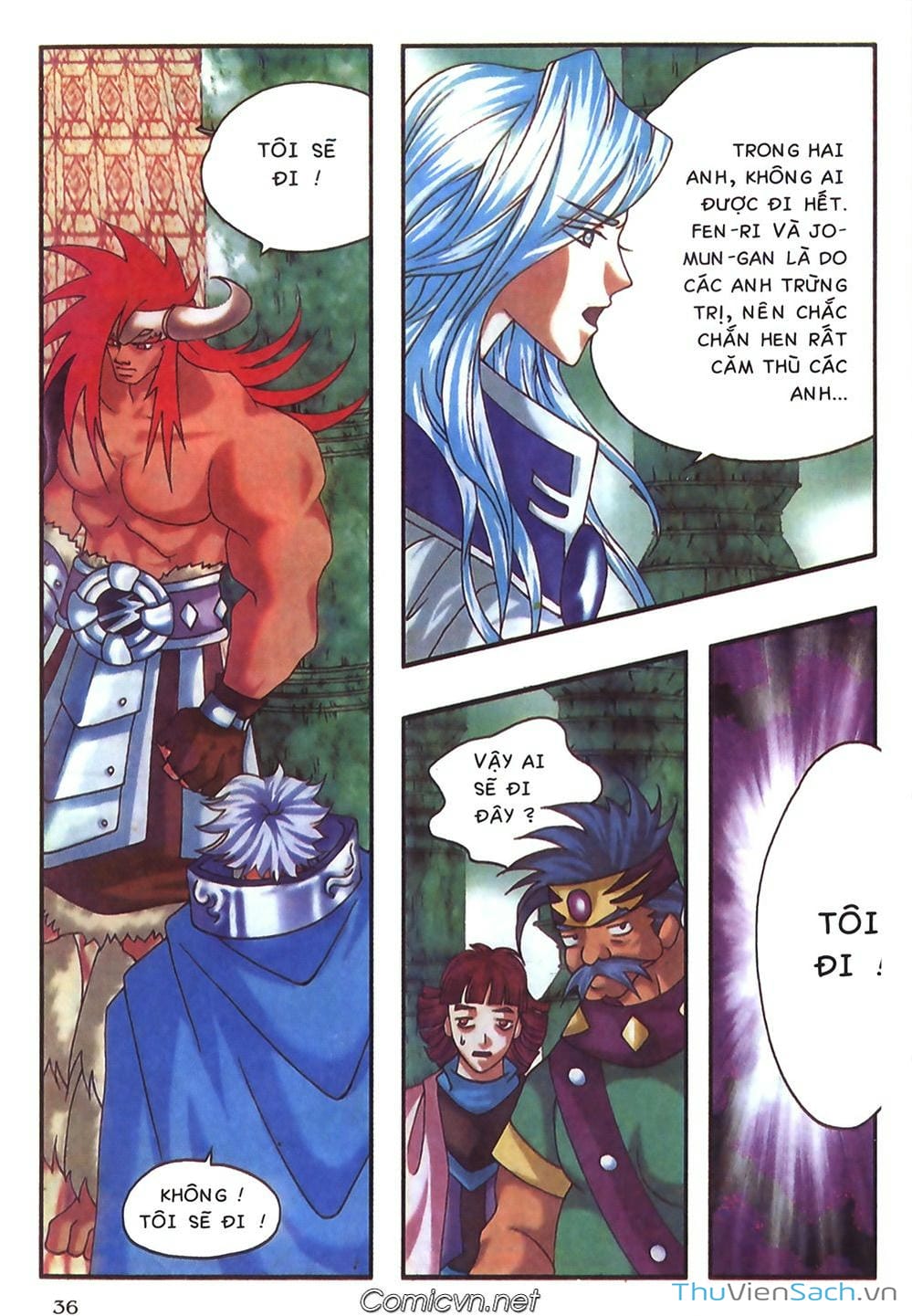 Truyện Tranh Thần Thoại Bắc Âu - Thế Giới Các Vị Thần trang 2