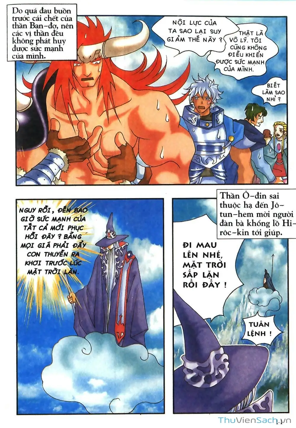 Truyện Tranh Thần Thoại Bắc Âu - Thế Giới Các Vị Thần trang 2