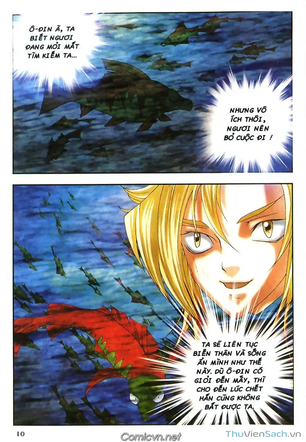 Truyện Tranh Thần Thoại Bắc Âu - Thế Giới Các Vị Thần trang 2