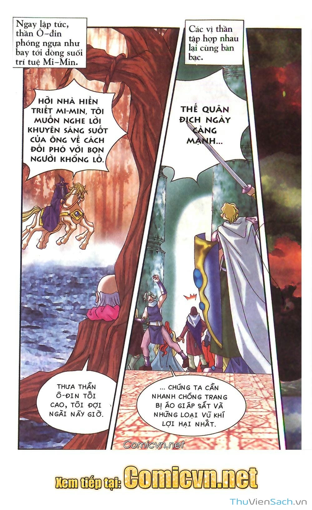 Truyện Tranh Thần Thoại Bắc Âu - Thế Giới Các Vị Thần trang 2