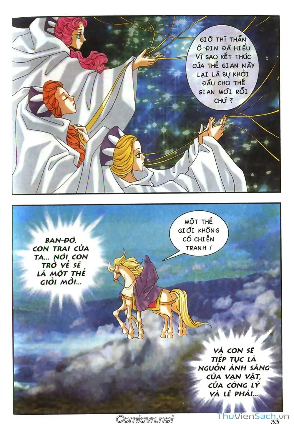 Truyện Tranh Thần Thoại Bắc Âu - Thế Giới Các Vị Thần trang 2