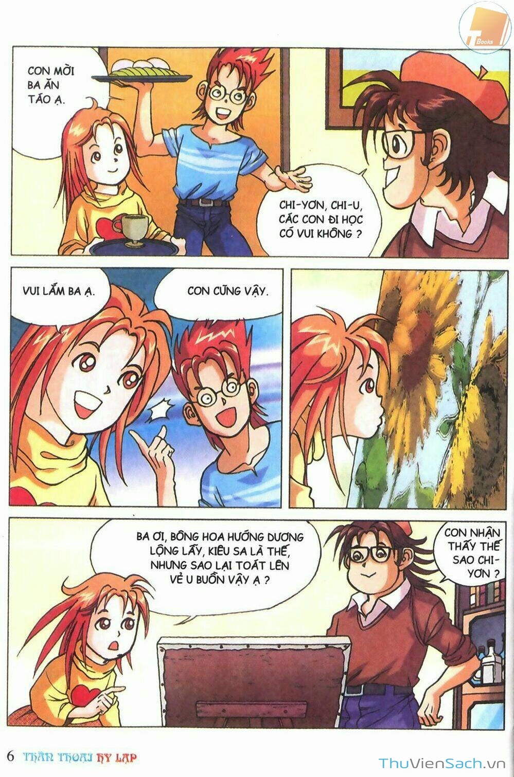 Truyện Tranh Thần Thoại Hy Lạp - Nguồn Gốc Các Vị Thần trang 3