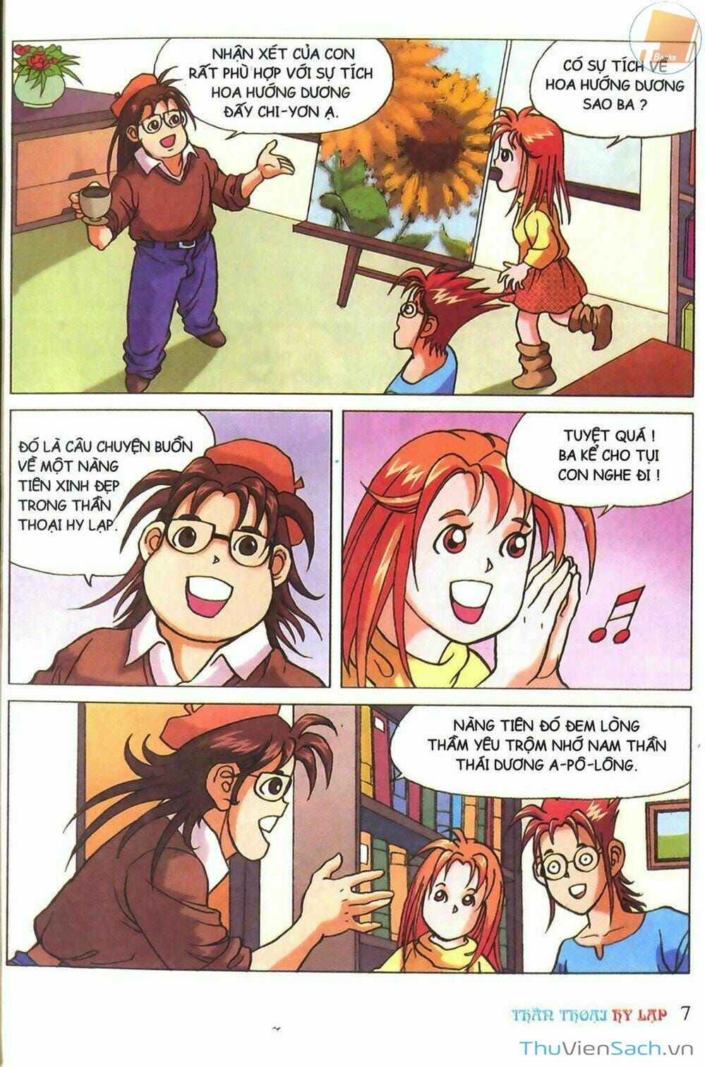 Truyện Tranh Thần Thoại Hy Lạp - Nguồn Gốc Các Vị Thần trang 3