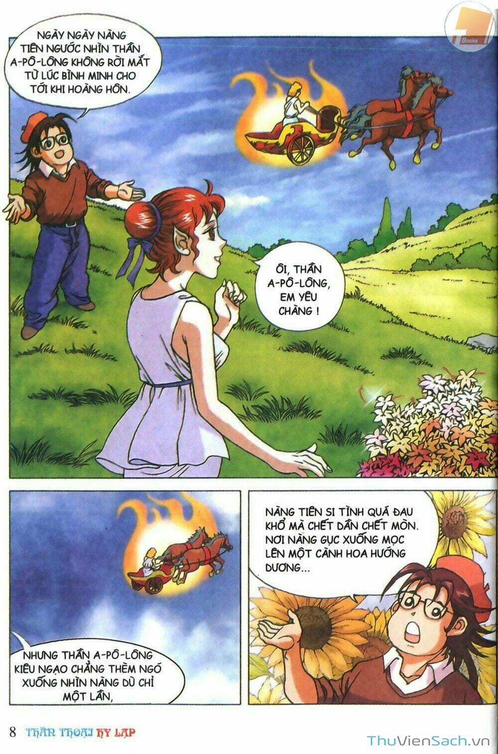 Truyện Tranh Thần Thoại Hy Lạp - Nguồn Gốc Các Vị Thần trang 3