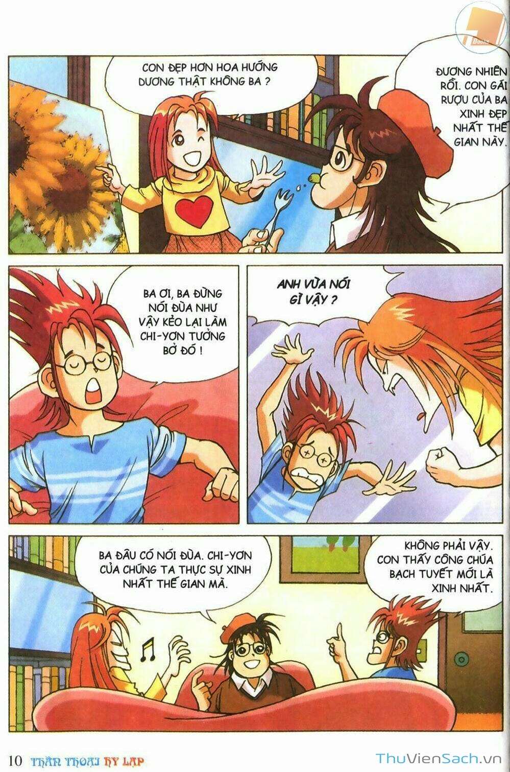 Truyện Tranh Thần Thoại Hy Lạp - Nguồn Gốc Các Vị Thần trang 3