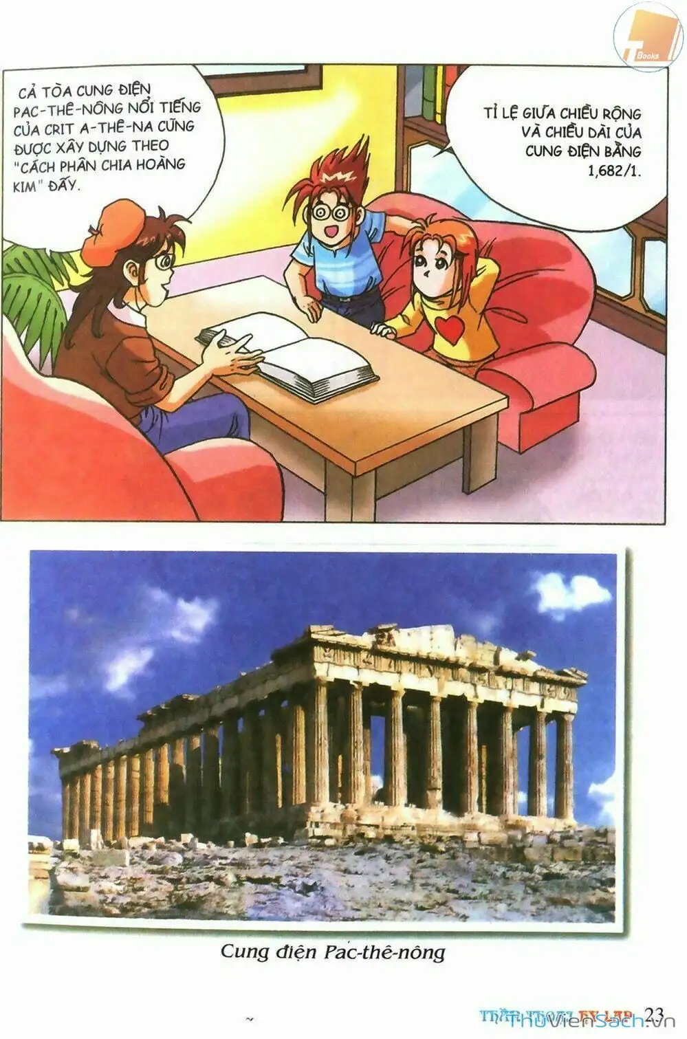 Truyện Tranh Thần Thoại Hy Lạp - Nguồn Gốc Các Vị Thần trang 3