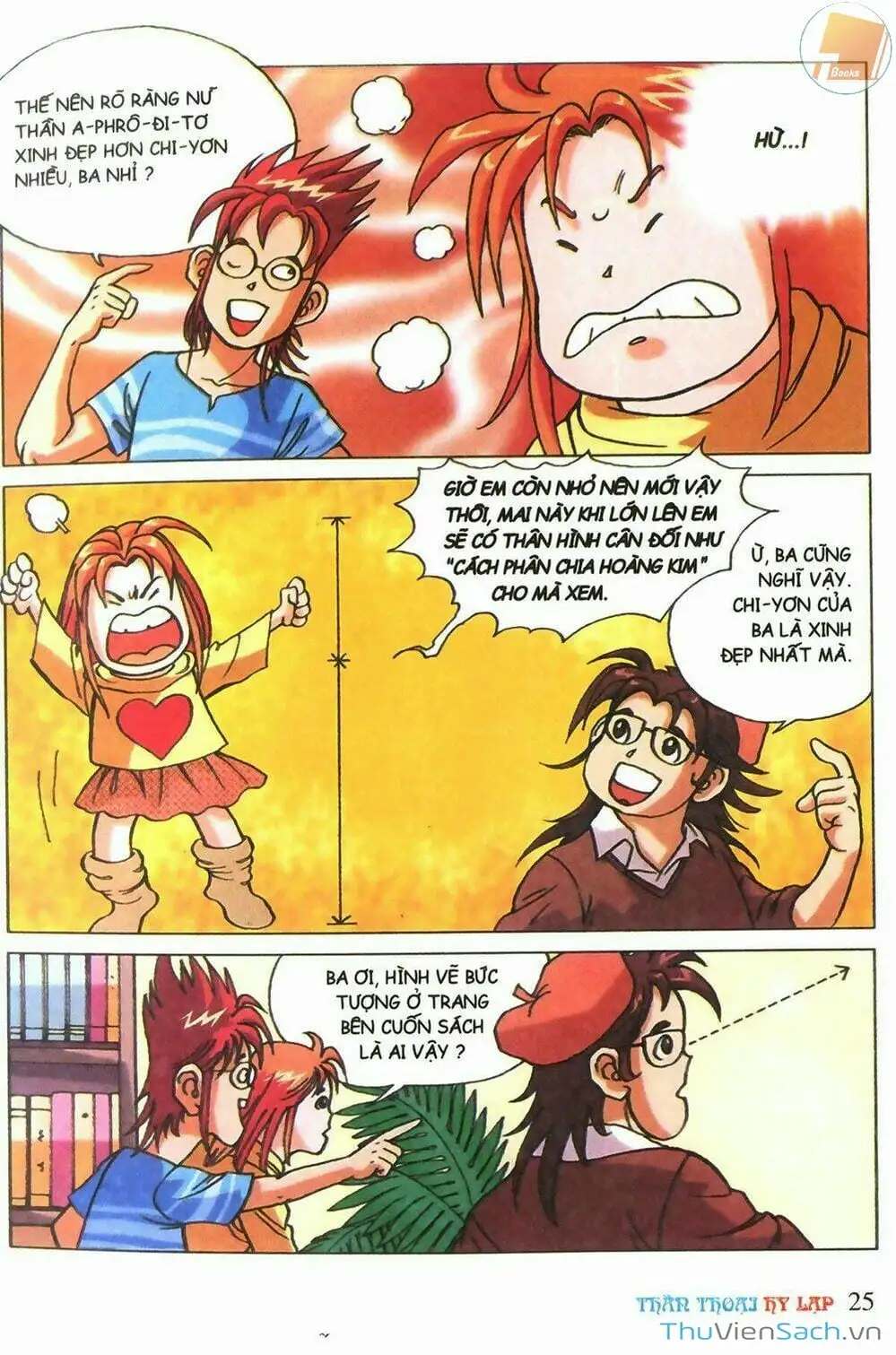 Truyện Tranh Thần Thoại Hy Lạp - Nguồn Gốc Các Vị Thần trang 3