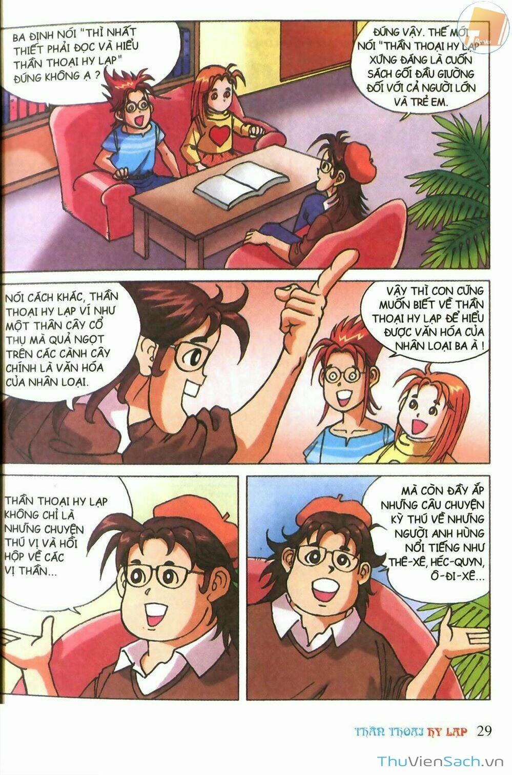 Truyện Tranh Thần Thoại Hy Lạp - Nguồn Gốc Các Vị Thần trang 3